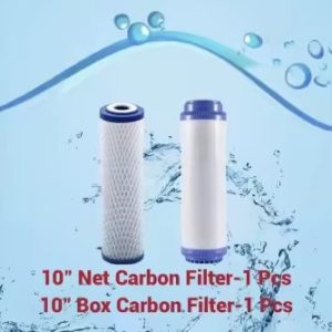10" Net Carbon Filter-1pcs & 10" Box Carbon Filter-1pcs